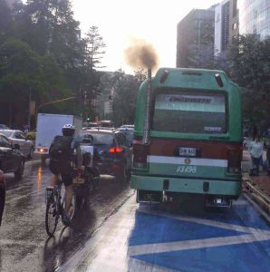 bogota green polluting